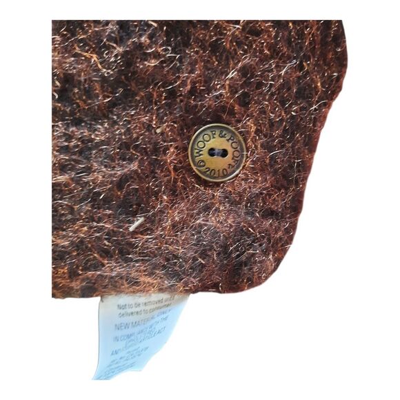 Charming Brown and Red Owl Stuffed Figurine - Picture 2 of 3